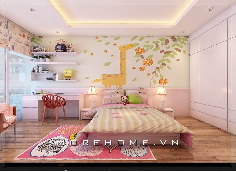 Giường ngủ gỗ bệt